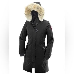 Canada Goose Parka In Black